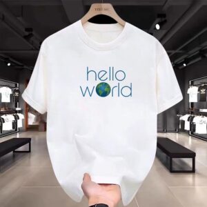 T-shirt hello world